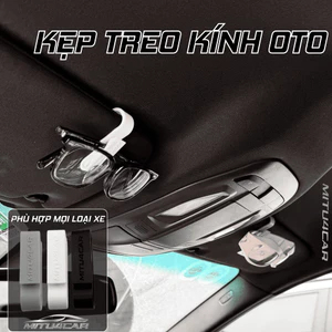 Kẹp Treo Kính Đa Năng Oto Phù Hợp Mọi Loại Xe - Phụ Kiện Kính Mắt Thời Trang - Cài Tấm Chắn Nắng Kính Lái
