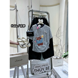 Set gấu kèm kẹo tóc