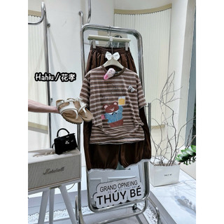 Set gấu kèm kẹo tóc