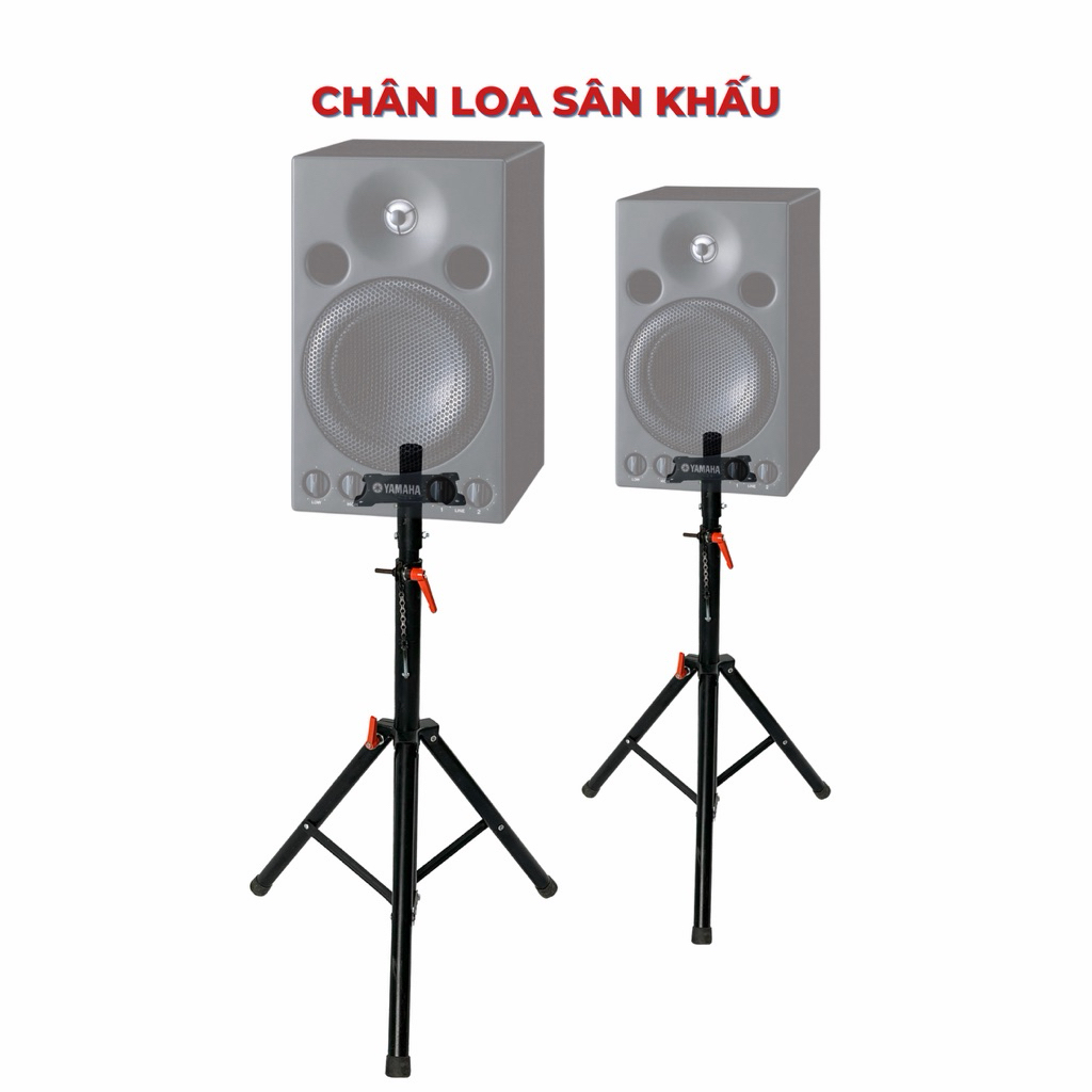 Bộ 2 Chân Loa Sân Khấu Dày 1 li 2, Chống Loa, Đỡ Loa - Cao 1m4/1m6/1m8, Chạc Ba, Karaoke, Hội Trường - AE.LEE