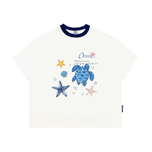 Áo thun Cotton 250gsm form Boxy nam nữ rộng vừa SUMMER Unisex