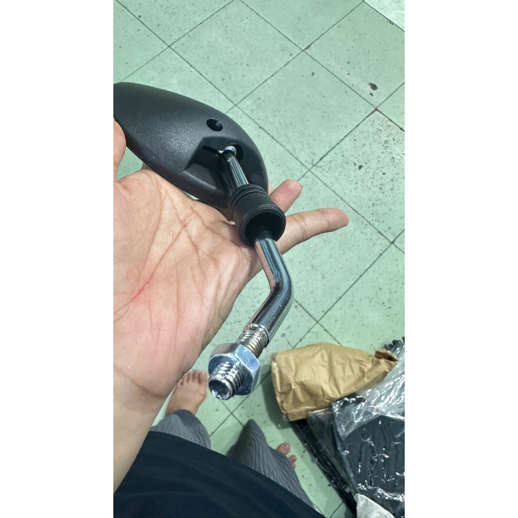Gương/ kiếng chiếu hậu xe máy CUB 81 dành cho xe máy điện, xe đạp điện, cub 50cc gắn chung được