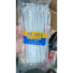 Dây rút nhựa bản nhỏ 10cm, 15cm ( Trắng , Đen ) Giá 1 bịch
