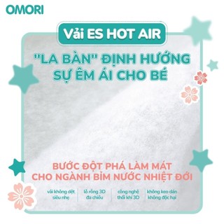 Bỉm quần Omori Balance Nhật Bản siêu mỏng nhẹ, chống hăm - Tã quần thấm hút đủ size cho bé từ 6-20kg