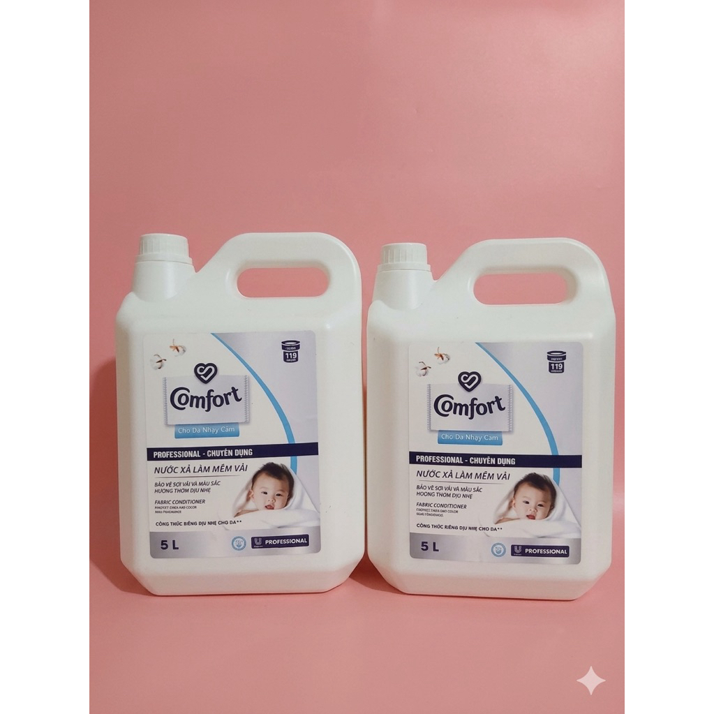 4 Can [ 20.000ml ] Nước Xả Vải Hương Comfor Thơm Ngát , Mềm Mại