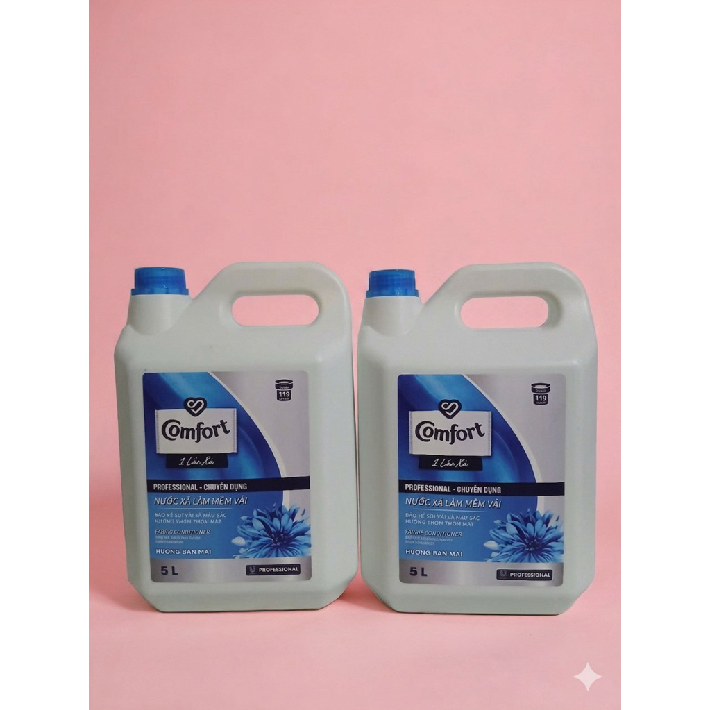 4 Can [ 20.000ml ] Nước Xả Vải Hương Comfor Thơm Ngát , Mềm Mại