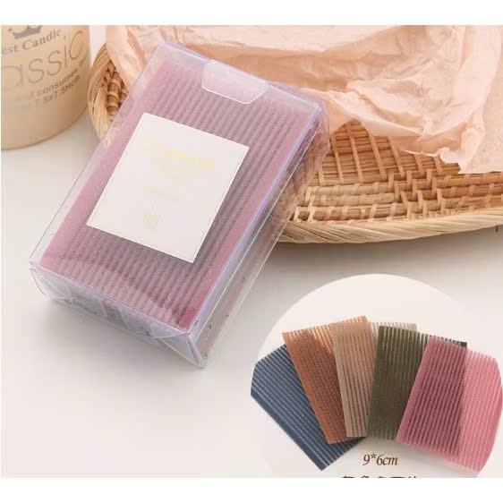 [Peinn] Sét 5-10 miếng dán tóc màu đen nhiều  mẫu