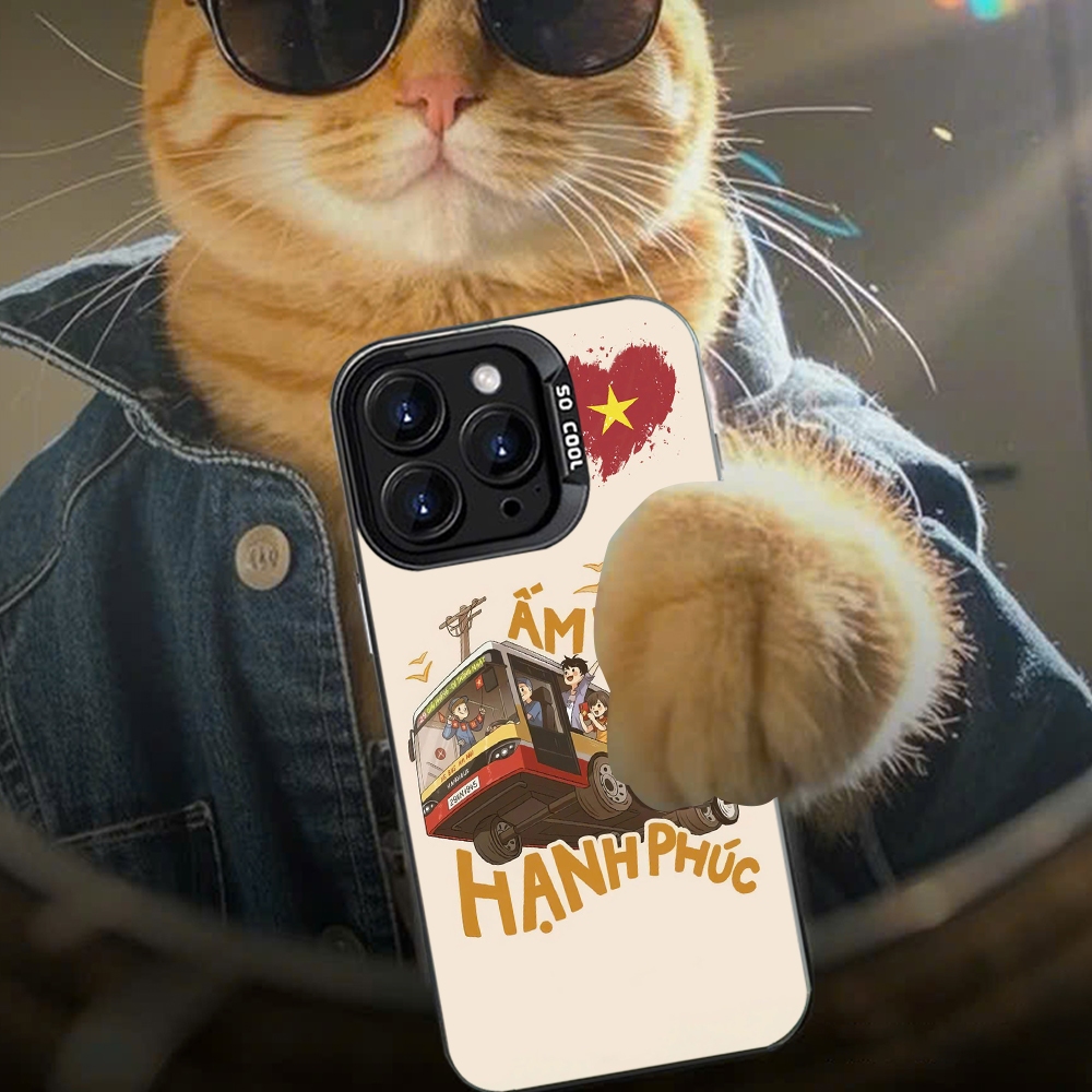 Ốp Lưng iPhone IMD ĐỘC LẬP ẤM NO HẠNH PHÚC Bảo Vệ Camera dành cho iP 7/8/X/XSMAX/11/12/13/14/15/16/17/Pro/Max
