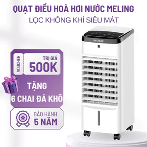TẶNG 6 CHAI ĐÁ KHÔ - Quạt Hơi Nước MELING Làm Mát Nhanh – Giải Nhiệt Tức Thì Cho Mùa Hè Nóng Bức