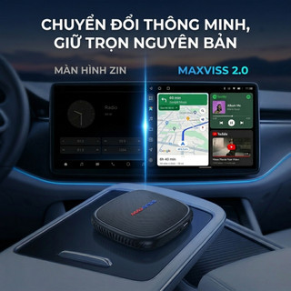 [MUA1TẶNG1] Android Box Maxviss A65 - Cấu hình siêu mạnh hơn hẳn các box khác,tặng vietmap S2, kiki | Phụ kiện ô tô ADG
