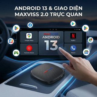 [MUA1TẶNG1] Android Box Maxviss A65 - Cấu hình siêu mạnh hơn hẳn các box khác,tặng vietmap S2, kiki | Phụ kiện ô tô ADG
