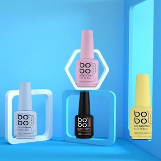 Sơn Gel BOBO Full Set CHÍNH HÃNG – Base Rubber, Top Coat, Primer, Soak Off, Cứng Móng Nail Chuyên Nghiệp UV/LED Nail666