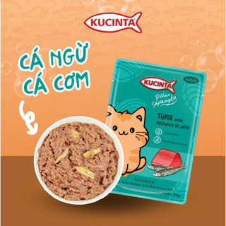 [Hoả Tốc] Pate KUCINTA Cho Mèo Mọi Lứa Tuổi - Gói 80g