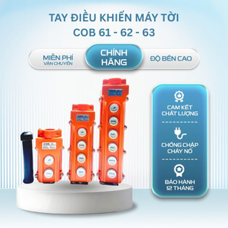 Tay Điều Khiển Máy Tời COB 61 / COB 62 / COB 63, Tay Bấm Điều Khiển Cẩu Trục Nâng Hạ Động Cơ