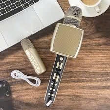 Micro Karaoke YS-98 Bluetooth Không Dây Loa Lớn Âm Thanh Chuẩn Kèm Mic Phụ Song Ca Siêu Hay