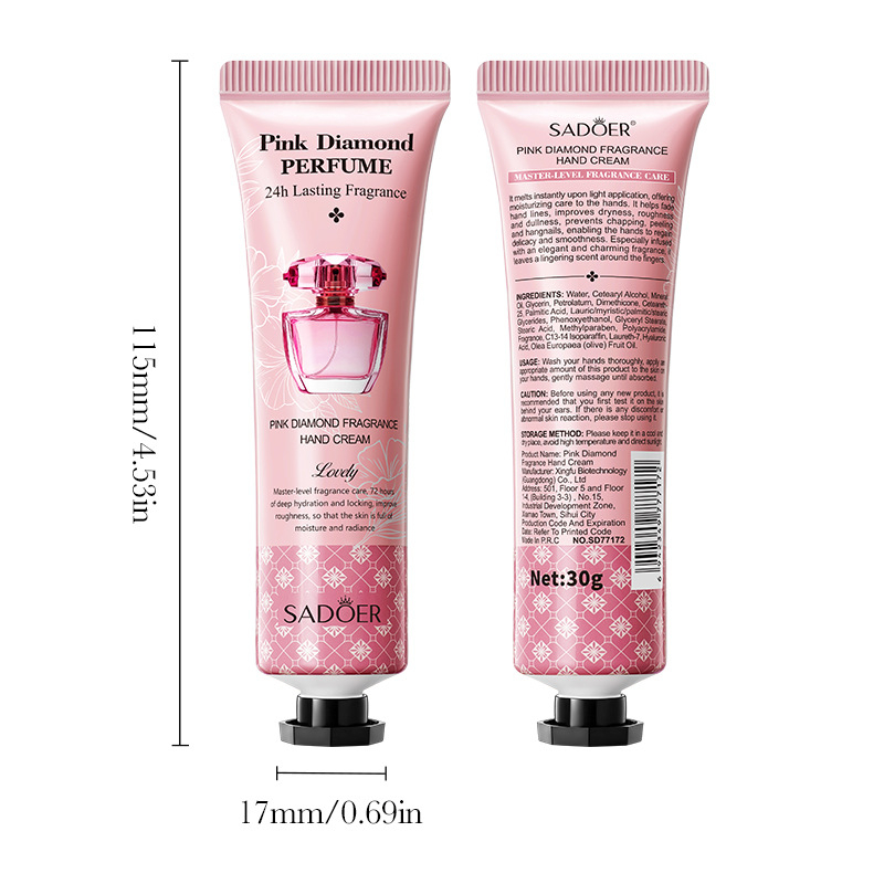 Kem Dưỡng Tay SADOER | Dưỡng Ẩm Sâu, Thơm Lâu 24H | Chiết Xuất Thực Vật【Mua 2 tặng 1】