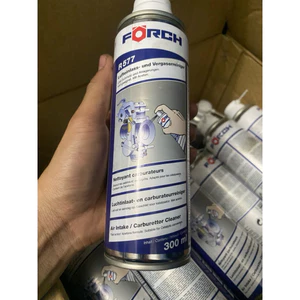 Chai Xịt Vệ Sinh Họng Ga, Bình Xăng Con Forch R577 - Làm Sạch Hệ Thống Nạp Khí Ô Tô, Xe Máy (300ml)
