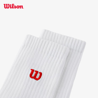 Wilson Unisex Crew W Logo Socks Tất Thể Thao WU00126531WTA