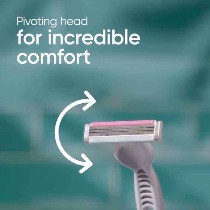 Dao cạo Nữ GILLETTE Venus Daisy 3 Pro Vỉ 4 Cây