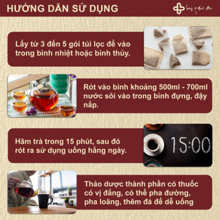 Trà An Xoang thảo mộc - Lụcbinhorganic - Dễ Chịu Vùng Mũi - Phù Hợp Khi Thời Tiết Thay Đổi
