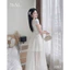 Đầm ren phối lưới dáng dài 2 màu đen trắng- chất đẹp, tôn dáng, mặc đi chơi, dự tiệc đều hợp