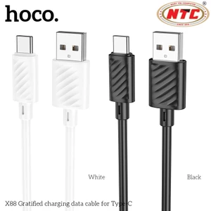 Cáp sạc nhanh Hoco X88 cổng TypeC, max 3A, dài 1M (Trắng) - Phụ Kiện Nhất Tín