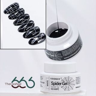 Gel Nhện VINIMAY Spider Gel No Wipe 5g CHÍNH HÃNG – Gel Vẽ Line Siêu Mảnh, Kéo Sợi Nail Art, Không Lau Dính | Nail666
