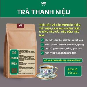 Trà Thân Tiết Niệu - Lọc Cơ Thể, Giúp Cơ Thể Nhẹ Nhàng, Tạo Cảm Giác Dễ Chịu Khi Bài Tiết, Duy Trì Trạng Thái Thoải Mái