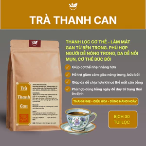 Trà Thanh Can 11 Vị Thảo Mộc Thanh Mát - Làm Mát Cơ Thể, Thanh Lọc Tự Nhiên, Duy Trì Cân Bằng Bên Trong, Dễ Uống