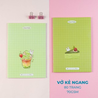 Vở Kẻ Ngang B5 80 Trang Classmate 70GSM Chống Thấm, Tập Học Sinh Kẻ Ngang Ghi Chép, Viết Bài