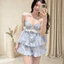 Bộ Ngủ Nữ Cộc Set Áo Quần Cộc Họa Tiết đồ bộ nữ sét mặc nhà phối ren hót