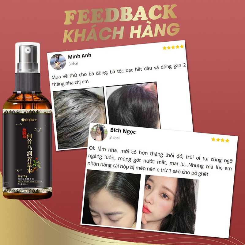 [MUA 2 GIẢM 50%] Tinh Chất Mọc Tóc Nhân Sâm 100ml Dưỡng Tóc Chắc Khỏe Hỗ Trợ Giảm Gãy Rụng Và Nuôi Dưỡng Da Đầu