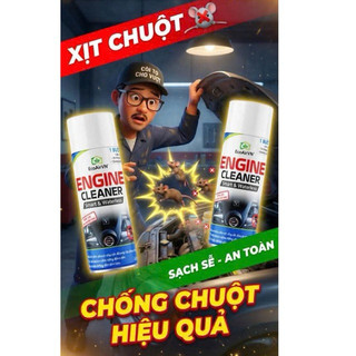 Xịt chống chuột ô tô hiệu quả Engine Cleaner/ có tác dụng đuổi chuột ô tô, làm sạch khoang máy ô tô