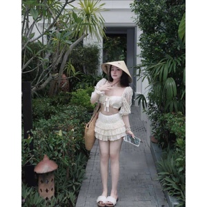Set Bikini Đi Biển Siêu Xinh Cá Tính Phong Cách Tôn Dáng Đẹp Cho Các Chị Em