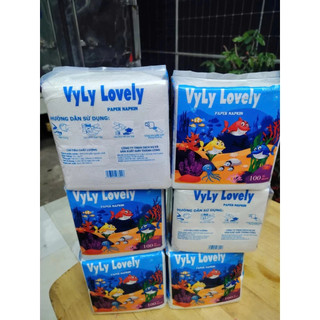 (Siêu Tiết Kiệm) Combo 10 Bịch, 30 Bịch Khăn Giấy Ăn Vuông 1 Lớp 320x320mm - Cty Giấy Thành Công Giá Tốt