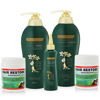 Combo Dầu Gội + Xả Phục Hồi Hư Tổn Và Giảm Rụng Tóc Hair Restore Advanced - Giúp Tóc Chắc Khỏe Hơn 450ml
