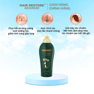 Combo Dầu Gội + Xả Phục Hồi Hư Tổn Và Giảm Rụng Tóc Hair Restore Advanced - Giúp Tóc Chắc Khỏe Hơn 450ml