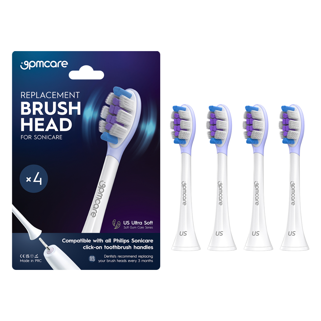 Đầu Bàn Chải Điện 9PMCARE Ultra Soft Siêu Mềm - tương thích với Philips Sonicare (Chuyên Dụng Cho Răng Nhạy Cảm)