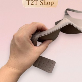 T2T Áo ngực, Áo lót nữ su không gọng nâng ngực cup chéo đệm vừa quai thoáng khí
