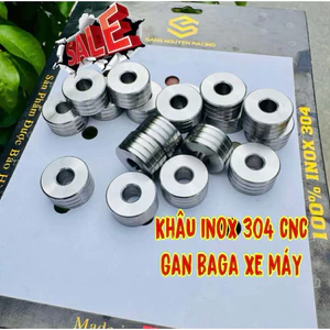 Khâu inox 304 CNC Gắn Baga Xe máy