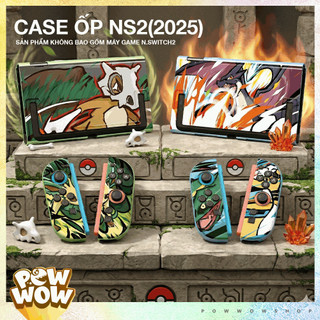 SWITCH2 Case Ốp Lưng Cứng Joy TPU Dẻo Dành Cho Nintendo Switch 2 (Mới 2025) Phong Cách Pocket Monster