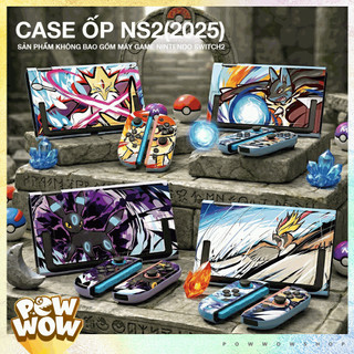 SWITCH2 Case Ốp Lưng Cứng Joy TPU Dẻo Dành Cho Nintendo Switch 2 (Mới 2025) Phong Cách Pocket Monster
