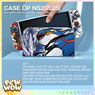 SWITCH2 Case Ốp Lưng Cứng Joy TPU Dẻo Dành Cho Nintendo Switch 2 (Mới 2025) Phong Cách Pocket Monster