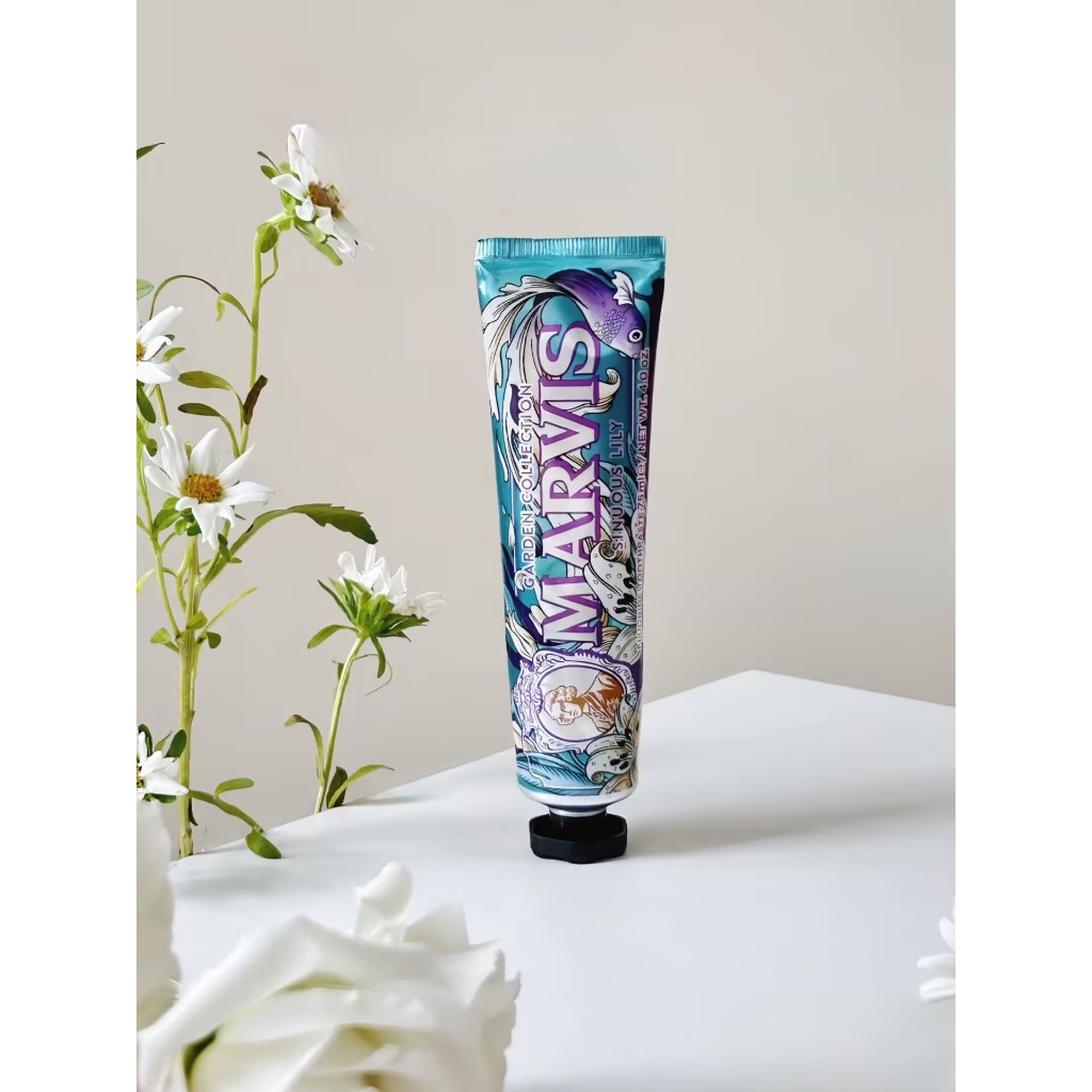 Còn hàng/hàng chính hãng MARVIS Kem Đánh Răng Hoa Lệ Mùa Hè 75ml răng trắng sáng hơi thở tươi mát