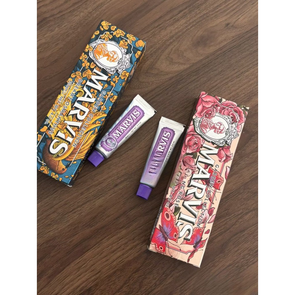 Còn hàng/hàng chính hãng MARVIS Ý thạch men răng marvis toothpaste 75ml hương thơm hơi thở tươi mát