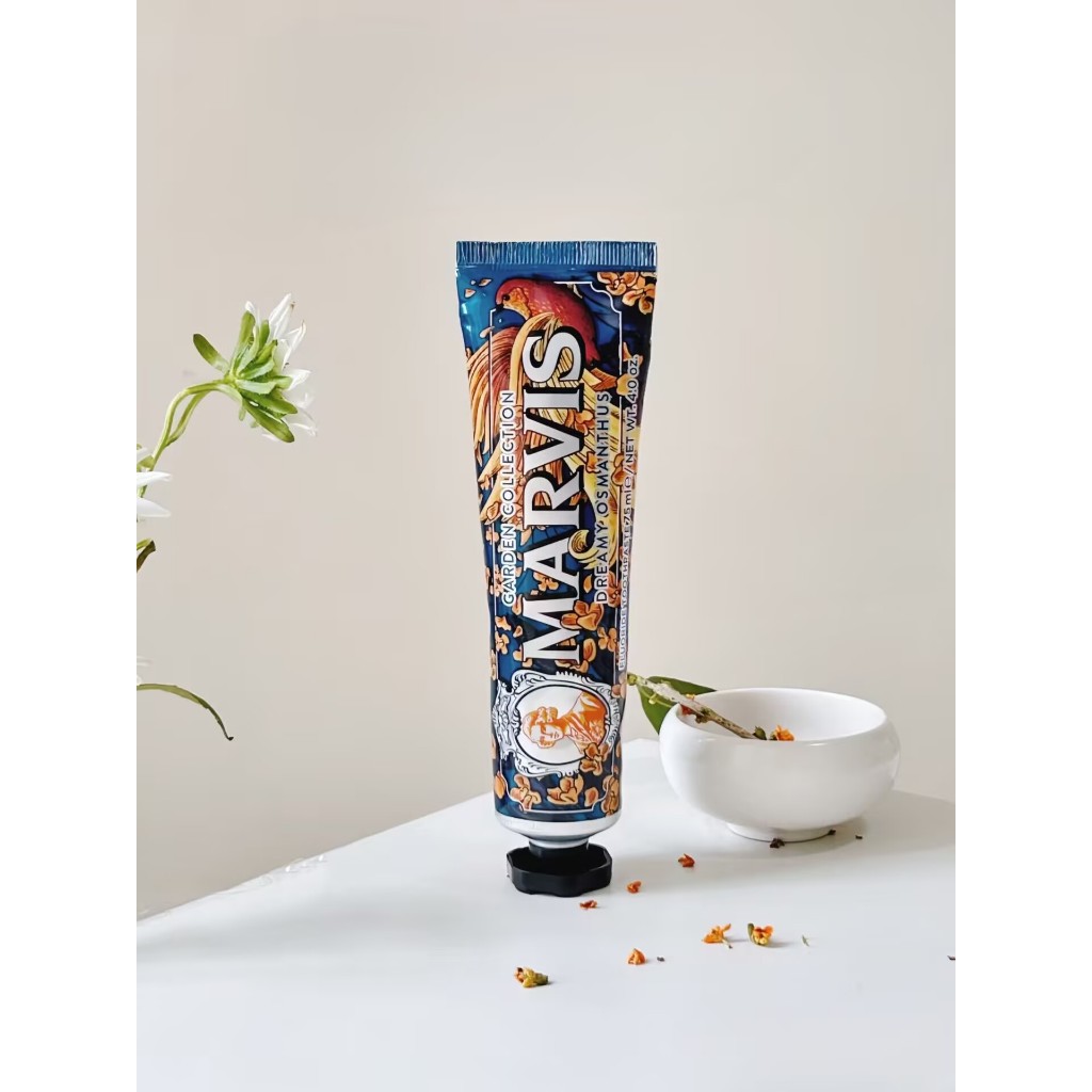 Còn hàng/hàng chính hãng MARVIS Ý thạch men răng marvis toothpaste 75ml hương thơm hơi thở tươi mát