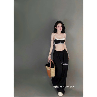 SET ĐŨI 3 MÓN GỒM ÁO 2S PHỐI KÈM ÁO SƠ MI MIX QUẦN ỐNG XUÔNG HOT HIT