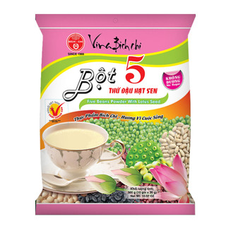 Bột 5 Thứ Đậu Hạt Sen Không Đường Bích Chi - (300gr/gói) Thùng 10 Gói