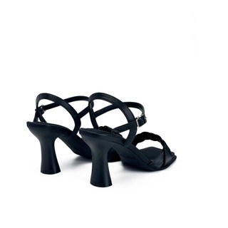 [BST NHÃ] Giày Gót Vuông 7P Sandal Quai Ngang Đan Dây BELLE HADU M983 Da PU Cao Cấp BH 12T