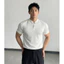 Áo Phông Cổ V Cúc Bấm Luminos THOMAS - Form Cleanfit Tôn Dáng Vải Chống Nhăn Bản Cao Cấp Mặt Vải Siêu Mịn Co Dãn 4 Chiều